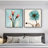 Abstract bedroom decoration