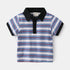 Children's Lapel Short Sleeve Top