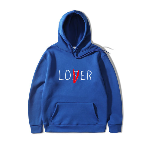 Lover Printed Men Hoodie
