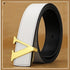 "V" Letter belt men