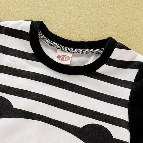 Toddler's Panda print Jumpsuit