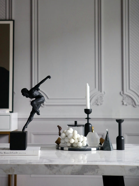 Muscular Athletic Male Sculpture Home Decor