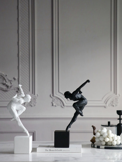 Muscular Athletic Male Sculpture Home Decor