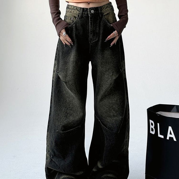 Women's Wide Leg High Waist Trousers