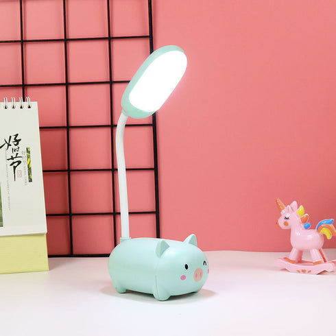Girl heart led table lamp