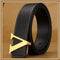 "V" Letter belt men