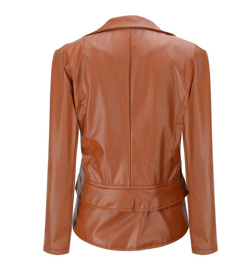 Ladies Long Sleeve Motorcycle leather