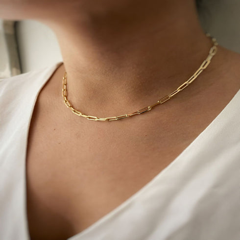 Single Layer Thin Women's Necklace