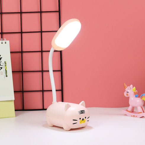 Girl heart led table lamp