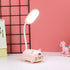 Girl heart led table lamp