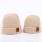 Solid Color Thermal Baby Knitted Cap