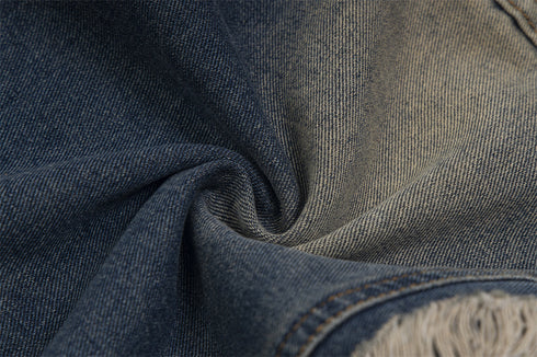 Unisex Ripped Denim Trousers