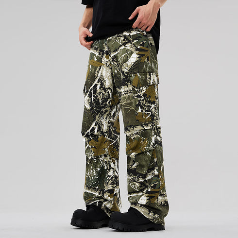 American Camouflage Cargo Pants Men