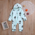 Toddlers Long sleeve panda print Jumpsuit