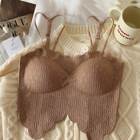 Women's Suspenders Vest One-piece Bra