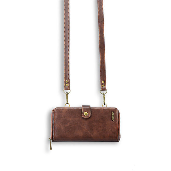 Strong Adsorption Leather Flip Phone Cases