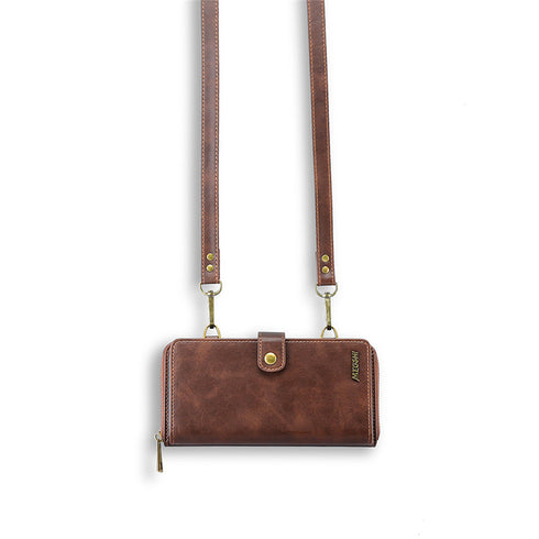 Strong Adsorption Leather Flip Phone Cases