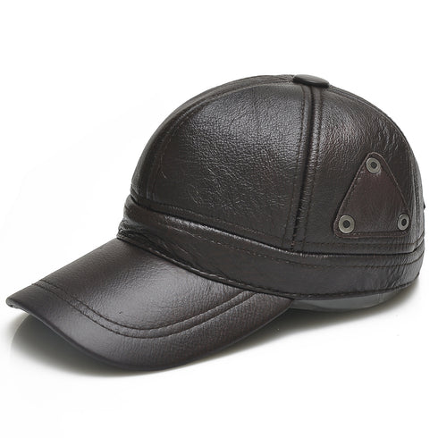 Men's warm padded baseball cap