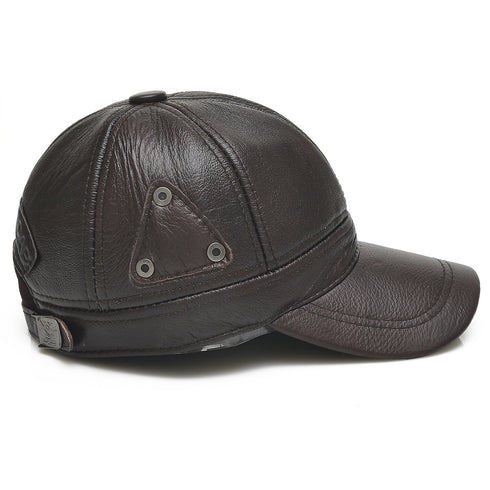 Men's warm padded baseball cap