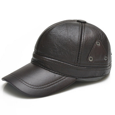 Men's warm padded baseball cap