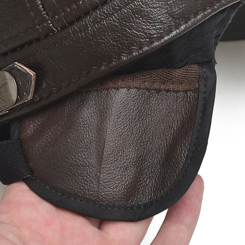 Men's warm padded baseball cap