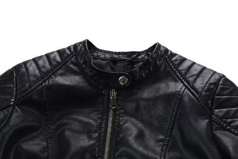 Ladies Motorcycle leather jacket