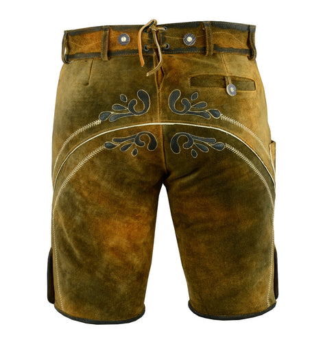 Bavarian Lederhosen Shorts Antique DG-1012-CF