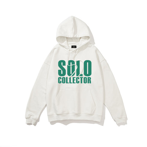 SOLO PROTECTOR Cotton Basic Style Hoodies