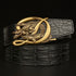 Crocodile Buckle Belt Made of pure Cowhide