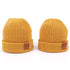 Solid Color Thermal Baby Knitted Cap