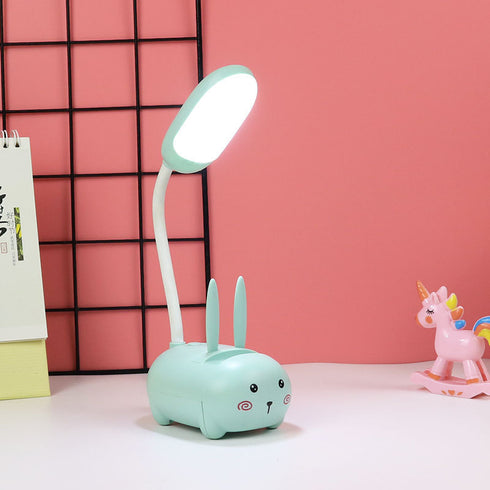 Girl heart led table lamp