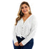 Women's knitted Big Blouse shirts