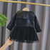 Girls' Stitched Leather Skirt Jacket