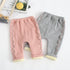 Toddler's Fleece denim lace trousers