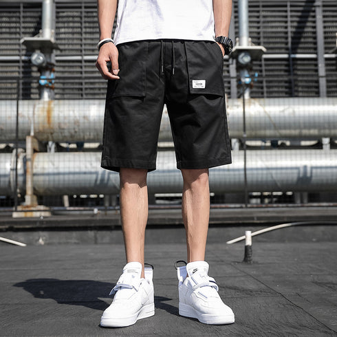 Men Casual loose tooling shorts
