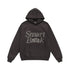 Flocking Embroidery Letters Plus Velvet Thickened Hoodie