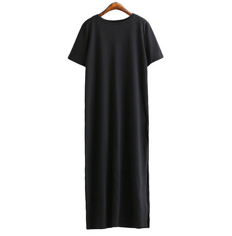 Women's Casual Wear Black Long Dresses