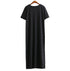 Women's Casual Wear Black Long Dresses
