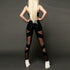 Women's Mesh cross-bundled leggings