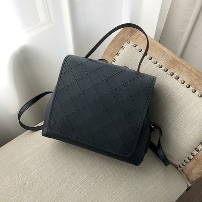 Checked fashion Pastel Backpacks