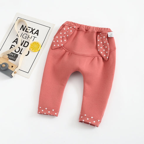 Toddler's Cartoon bunny ear trousers