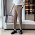 Draping Cropped Small Suit Pants