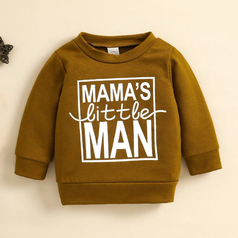 Newborn Mama's baby boy Full sleeve Top