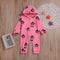 Toddlers Long sleeve panda print Jumpsuit