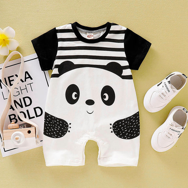Toddler's Panda print Jumpsuit