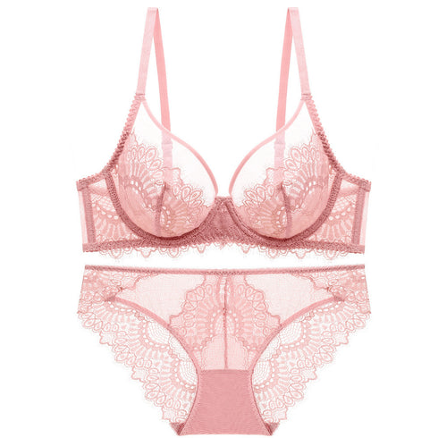 Ultra-thin Transparent Lace Plus Size Women's Inner-wear