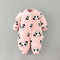 Baby flannel Warm jumpsuit