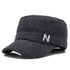 Flat top men's cap