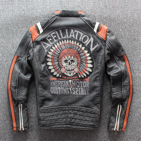 American Motor Leather Jacket