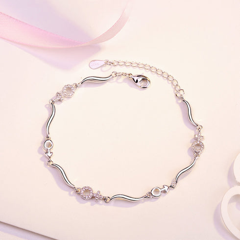 Silver Temperament Bracelet Jewellery